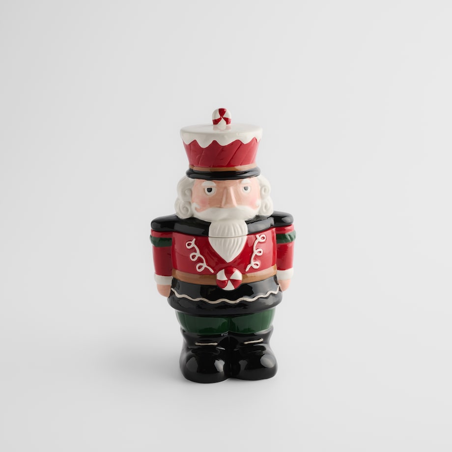 Pojemnik Grandcrackeris z motywem dziadka do orzechów