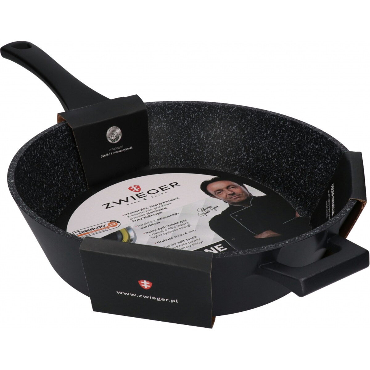 Patelnia Black Stone 28 Głęboka