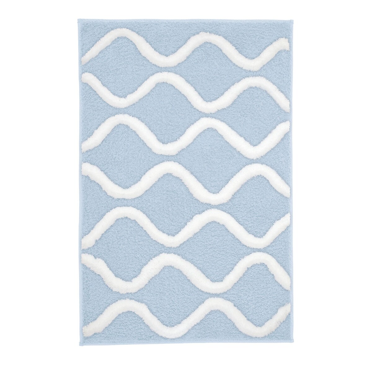 Kleine Wolke Piana Dywanik łazienkowy Steelblue Niebieski 60x 90 cm