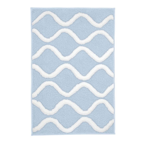 Kleine Wolke Piana Dywanik łazienkowy Steelblue Niebieski 60x 90 cm