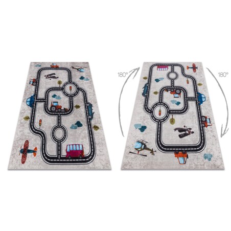 Dywan do prania JUNIOR 52242.801 Miasto, 120x170 cm