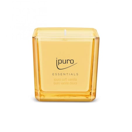 Świeca zapachowa ipuro ESSENTIALS, Soft Vanilla, 125g