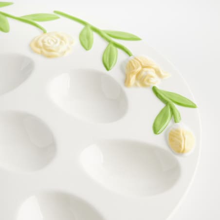 Patera Na Jajka Tulipano z motywem kwiatowym