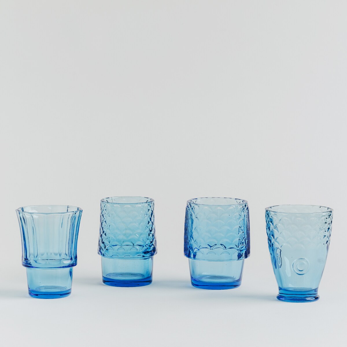 Komplet Szklanek Fishies