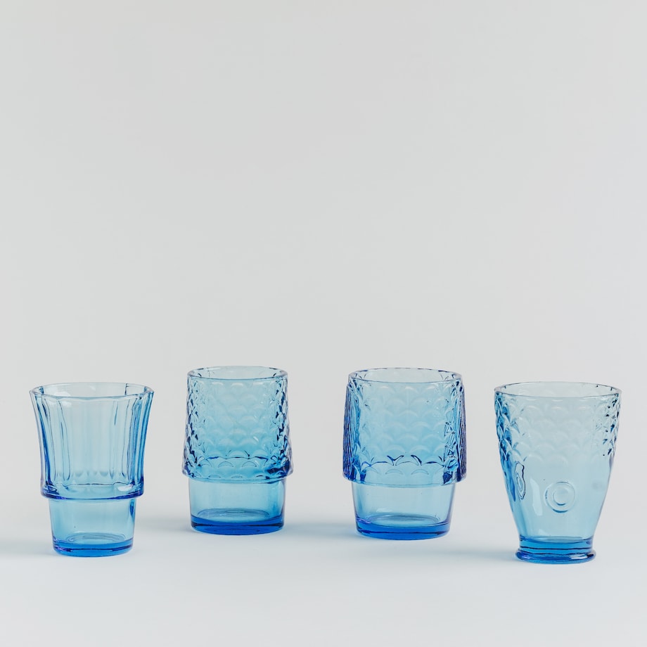 Komplet Szklanek Fishies