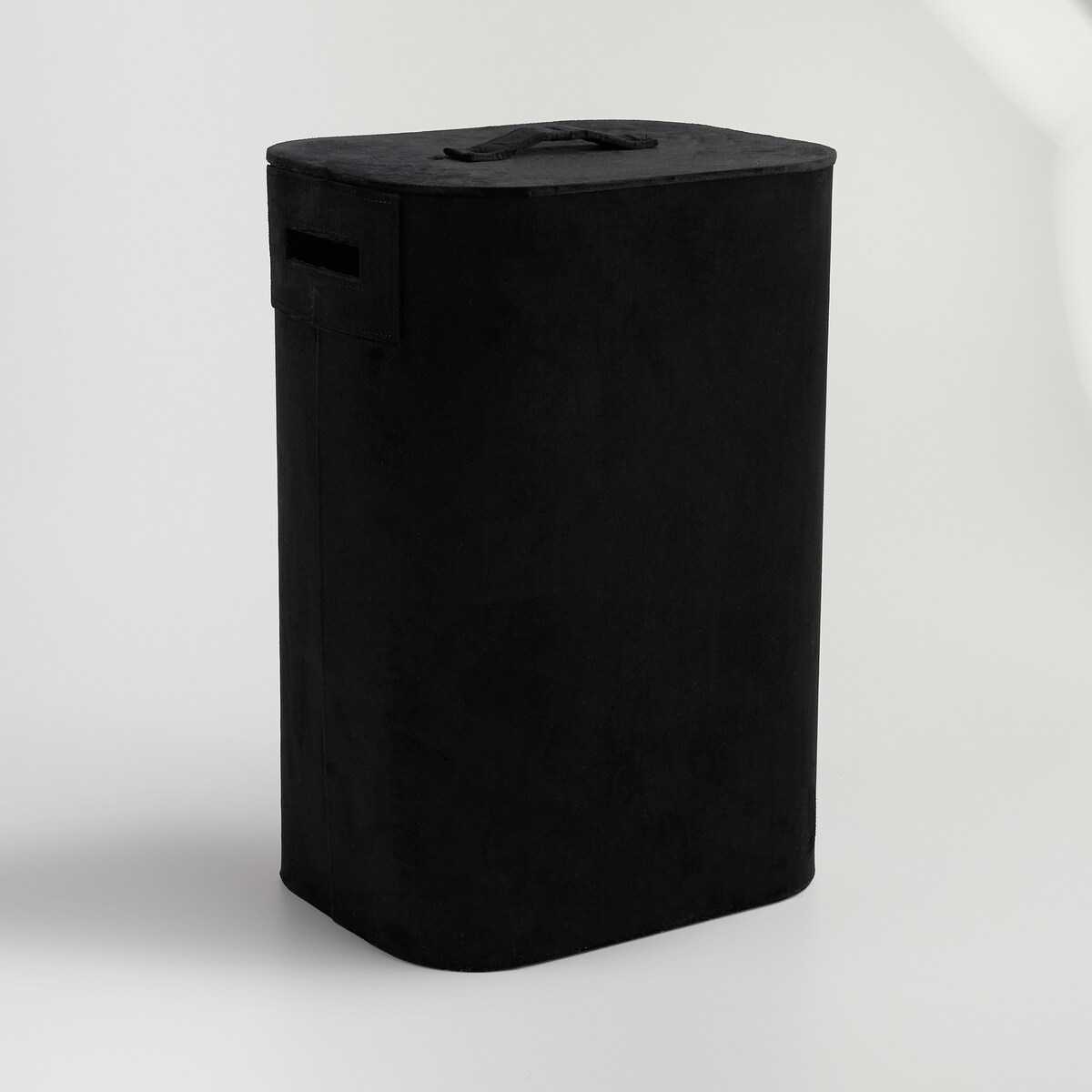 elegancki kosz na pranie z welwetu lantos 65 l