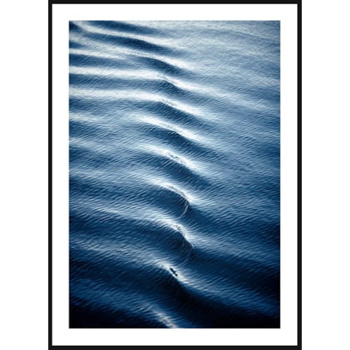 Poster Story, Plakat, Obraz - Niebieskie Fale