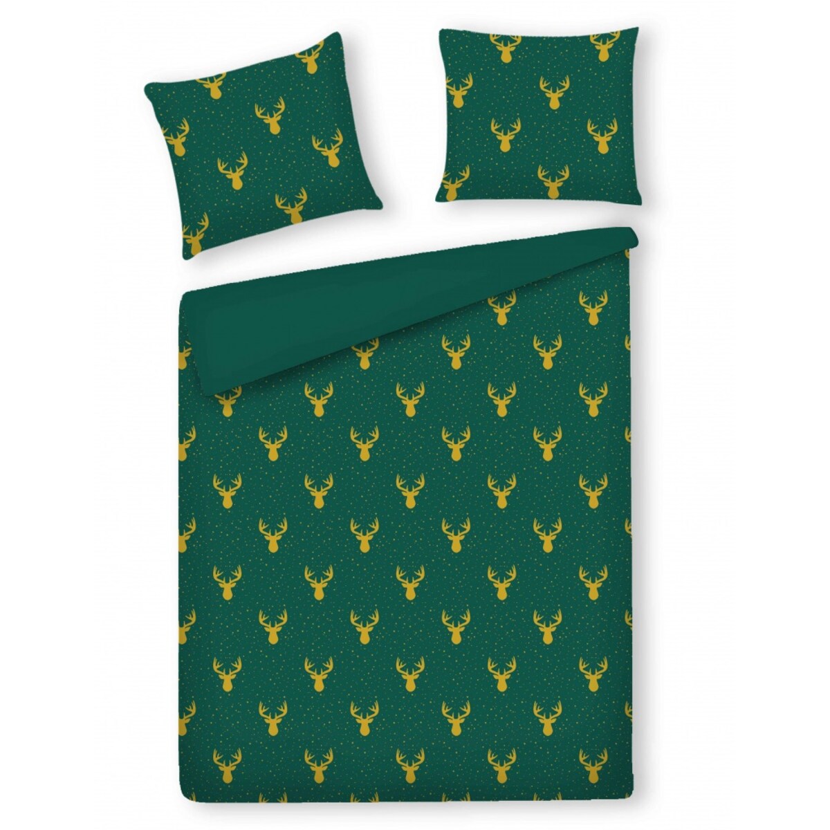 Pościel Z Bawełny Satynowej Antlers 160x200