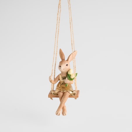 Dekoracja Wisząca Permerinka z motywem królika