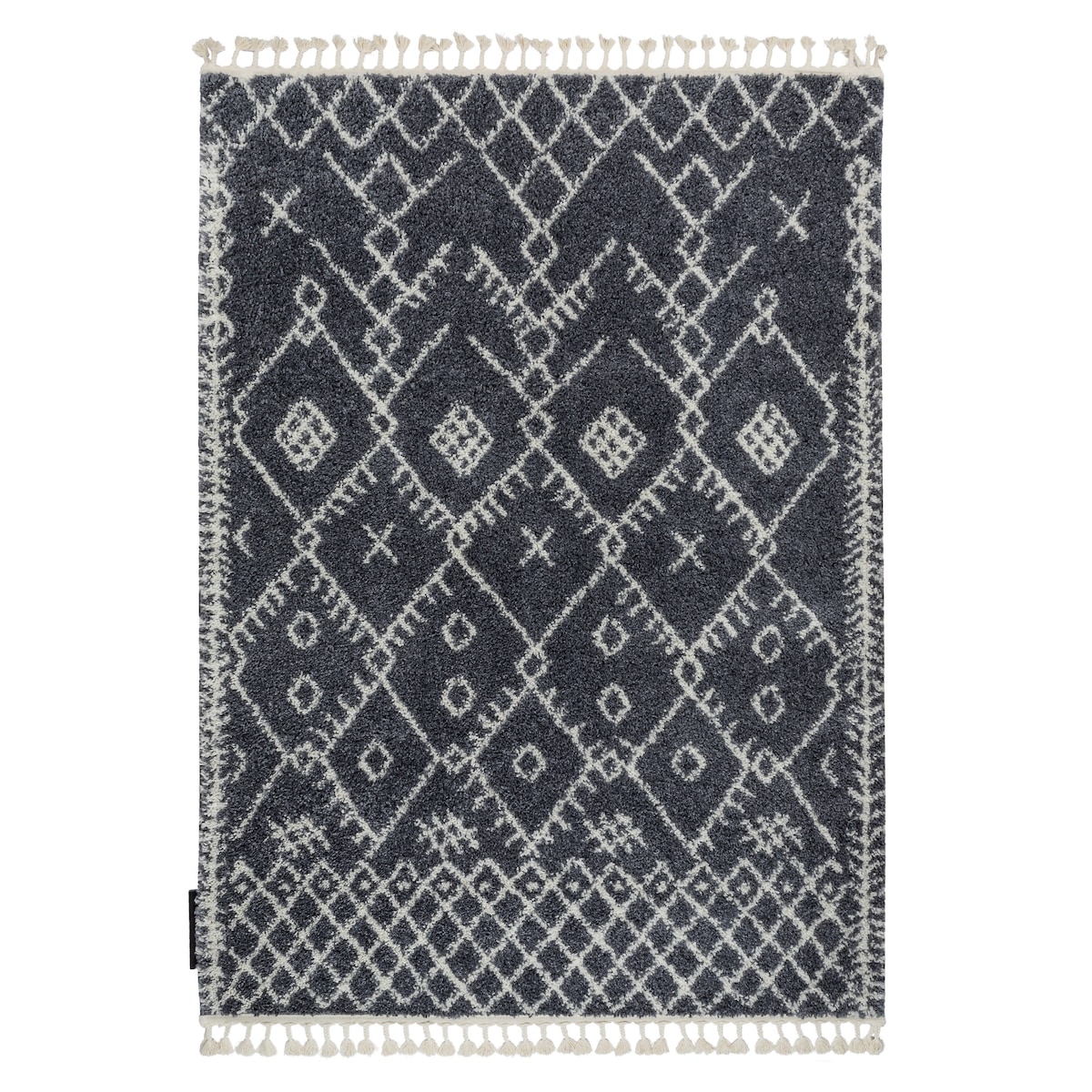 Dywan BERBER TANGER B5940 szary / biały 140x190 cm