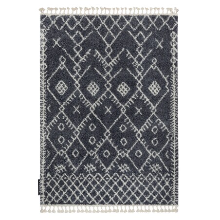 Dywan BERBER TANGER B5940 szary / biały 140x190 cm