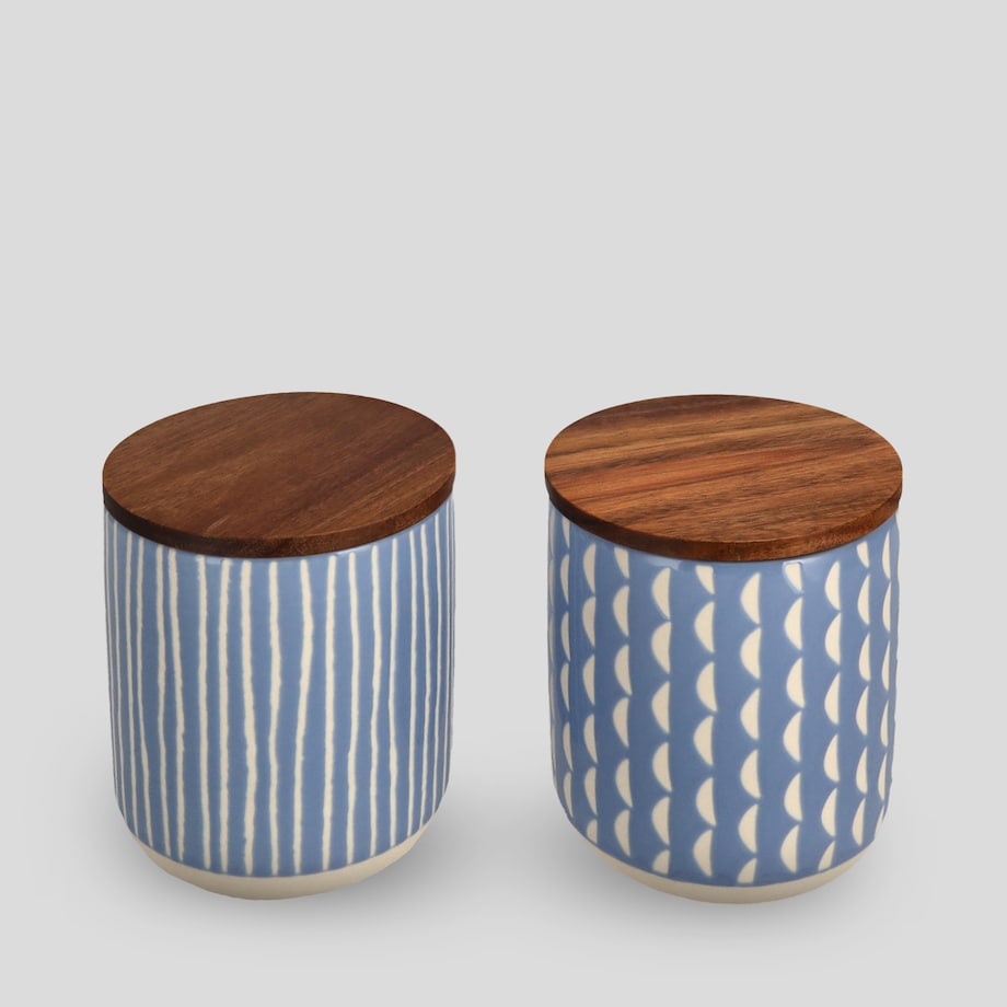 Pojemnik Kontti z motywem morskim