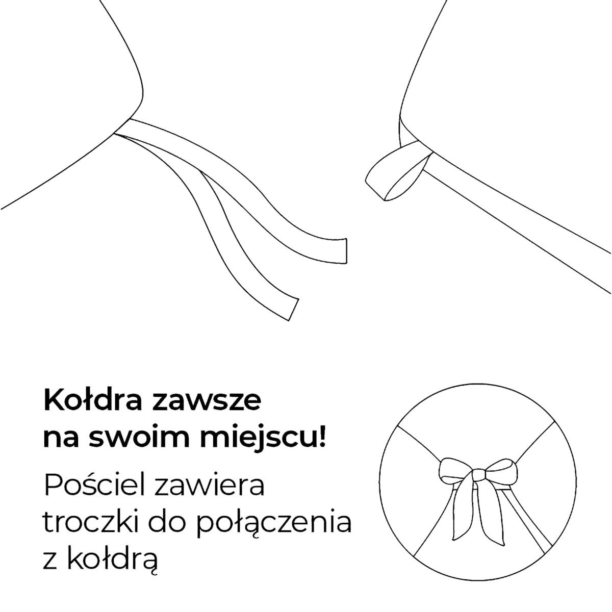 Komplet pościeli z mikrofibry Paleris 200x220 cm z 2 poszewkami 70x80