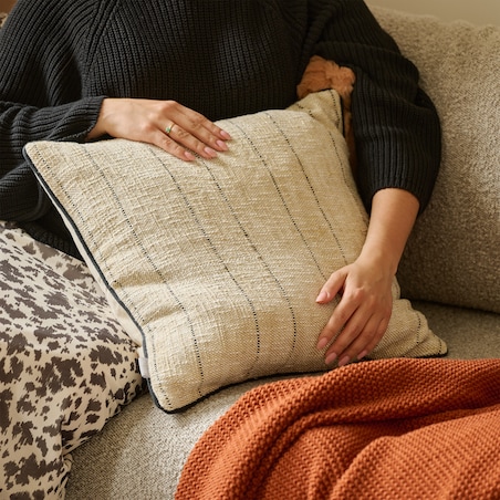 Poszewka Bomuli 45x45 cm w paski