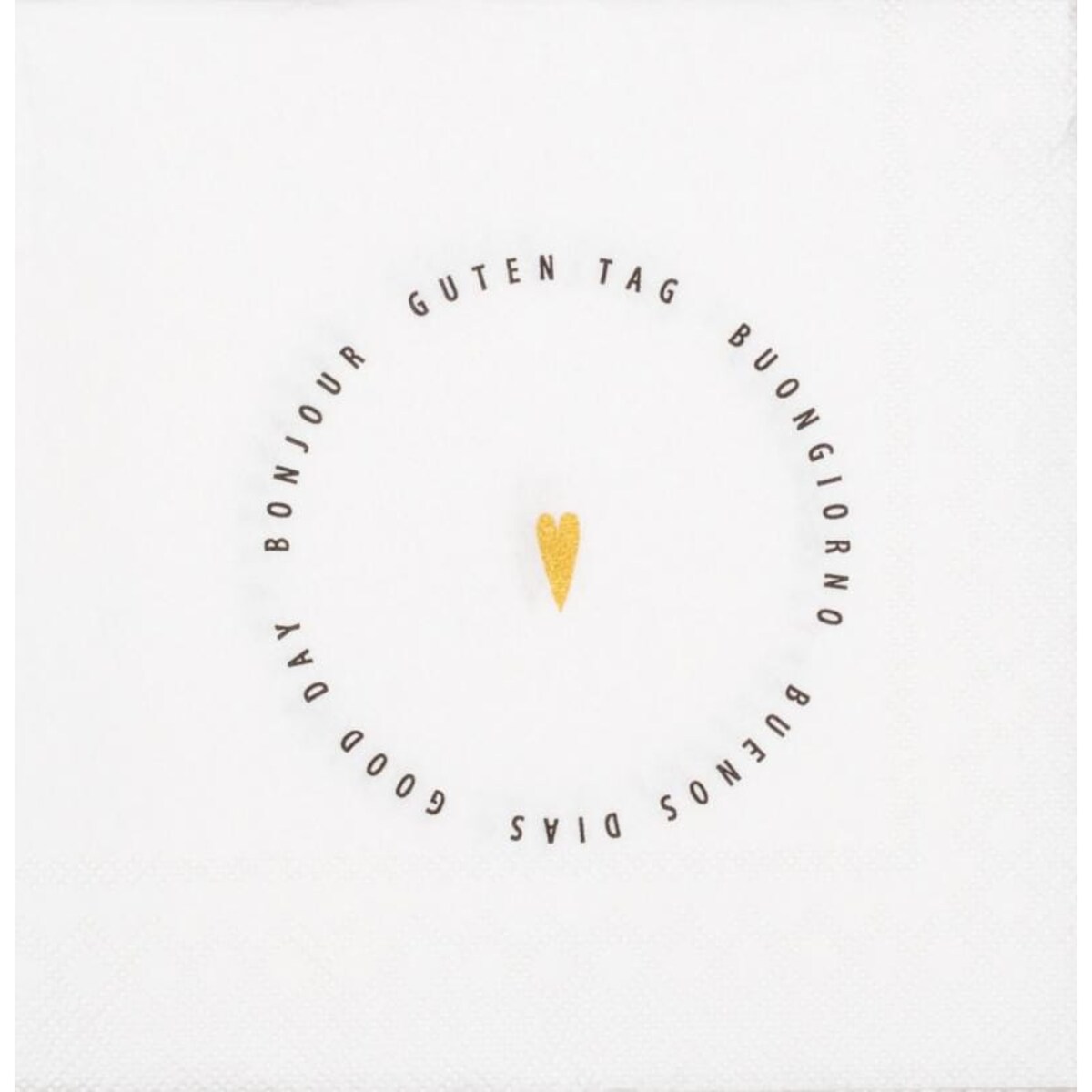 Serwetki papierowe koktajlowe 25 cm, Good Day, 20 szt.