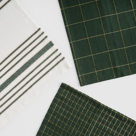 Komplet Ścierek Trini 40x60 cm w paski