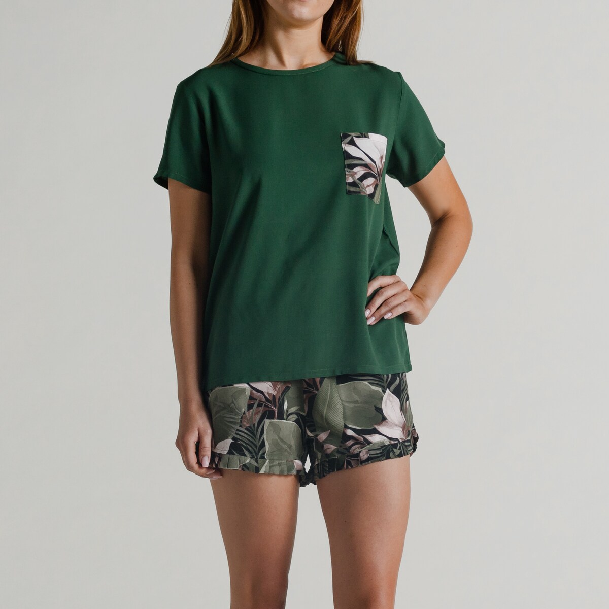 Piżama Z Wiskozy Tropicani