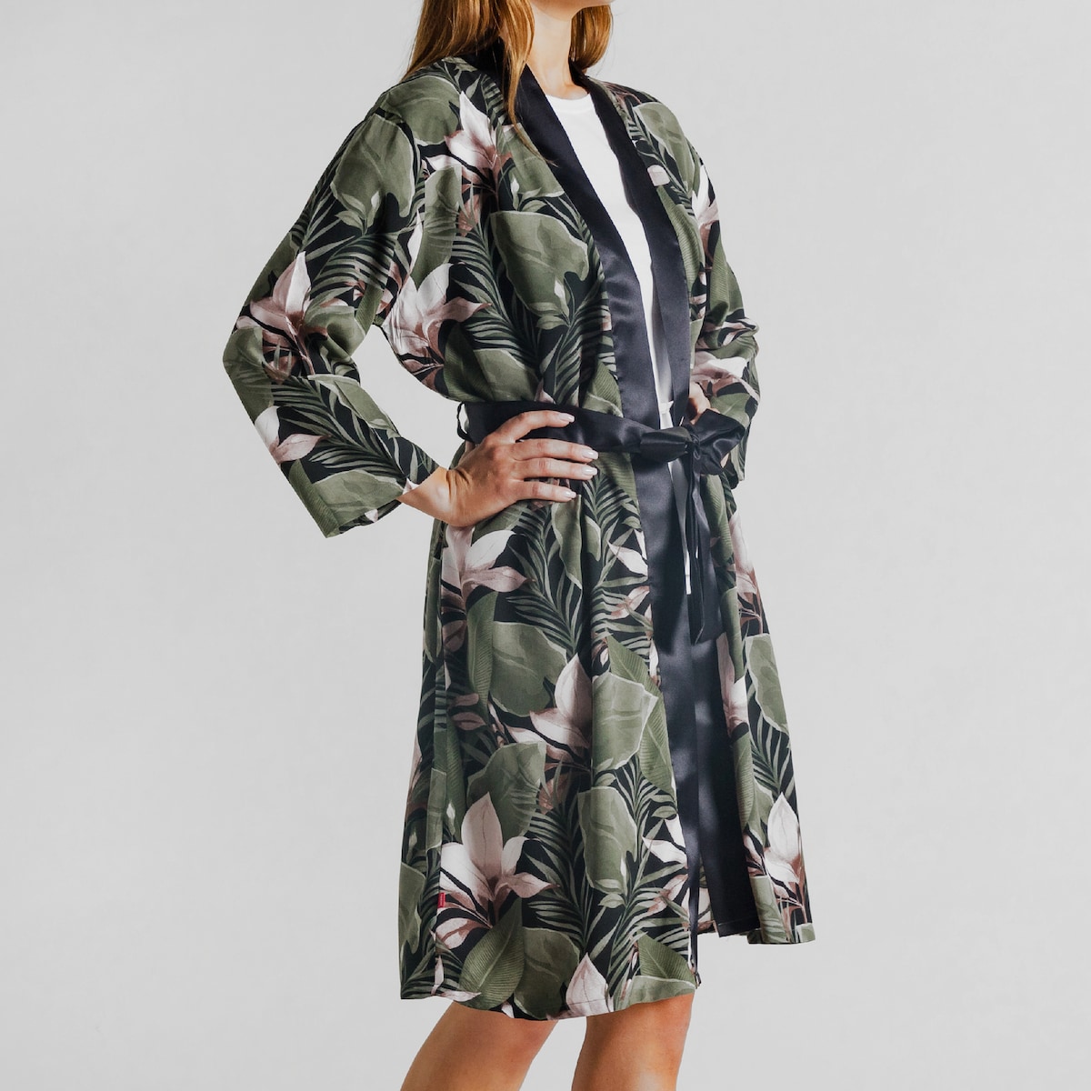 Szlafrok Z Wiskozy Tropicani