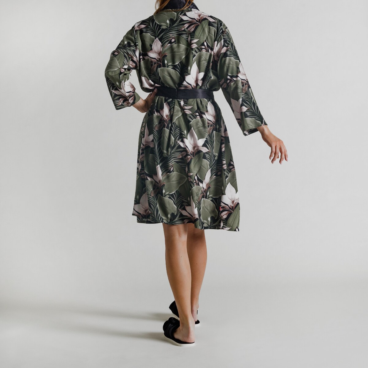 Szlafrok Z Wiskozy Tropicani