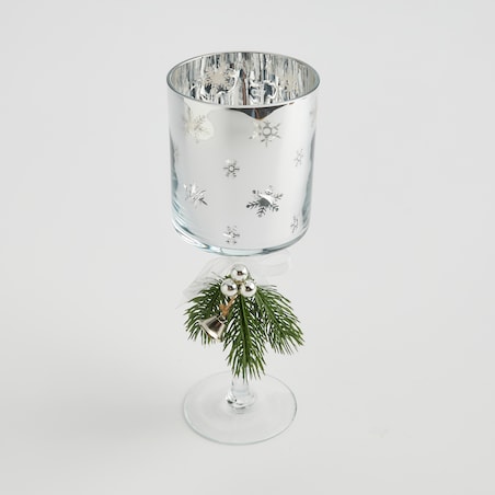 Świecznik Flejken z motywem śnieżynki