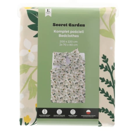 Pościel Z Mikrofibry Secret Garden 160x200 cm