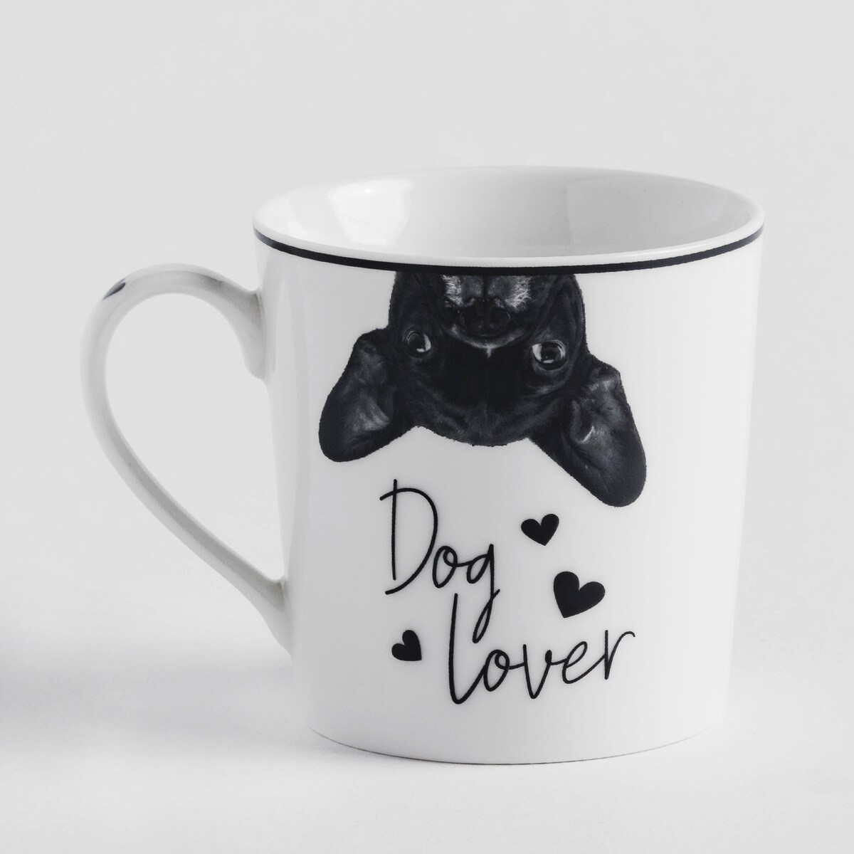 Kubek Frenchie z motywem zwierzęcym