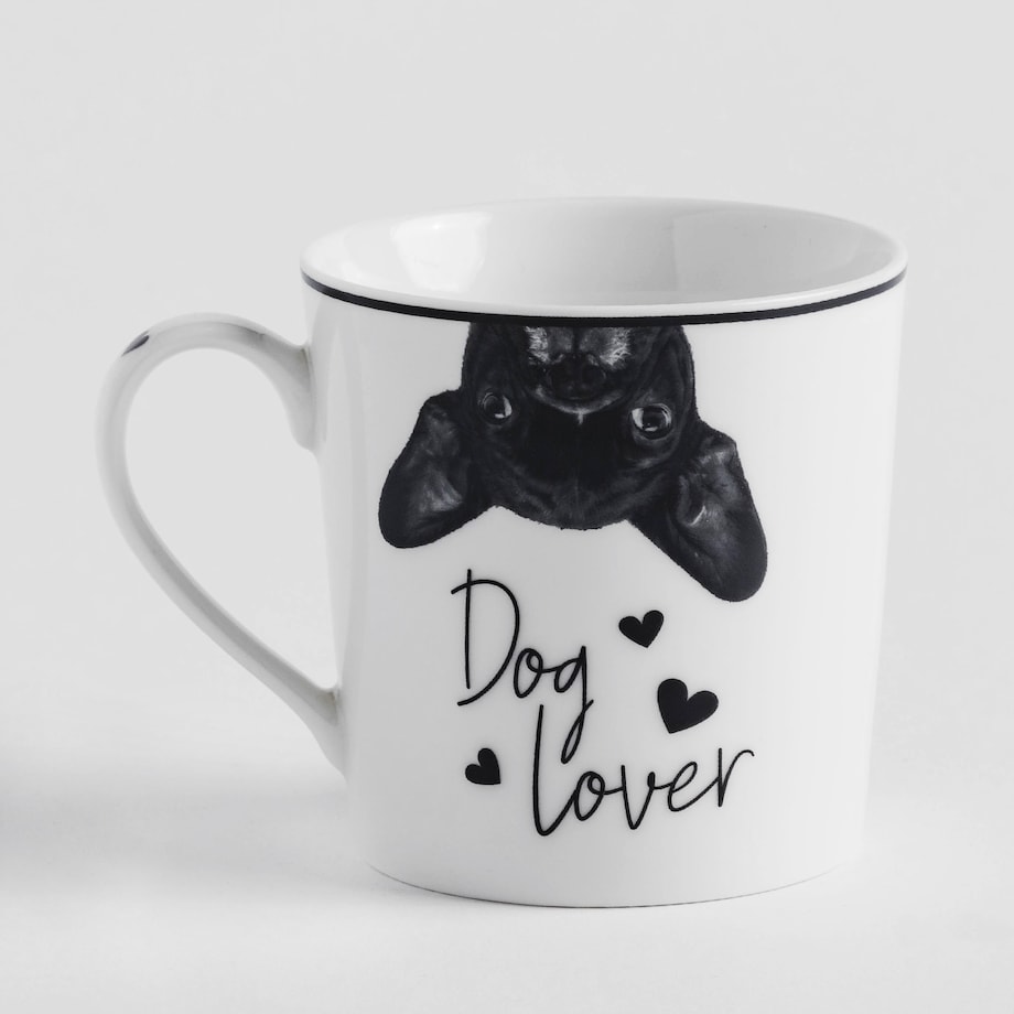 Kubek Frenchie z motywem zwierzęcym