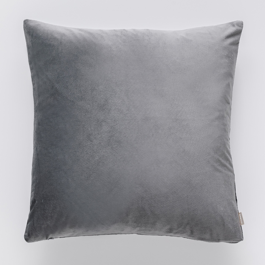 Poszewka Welwetowa Minister 45x45 cm z motywem geometrycznym