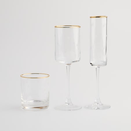 Szklanka Estrella z motywem gwiazdy