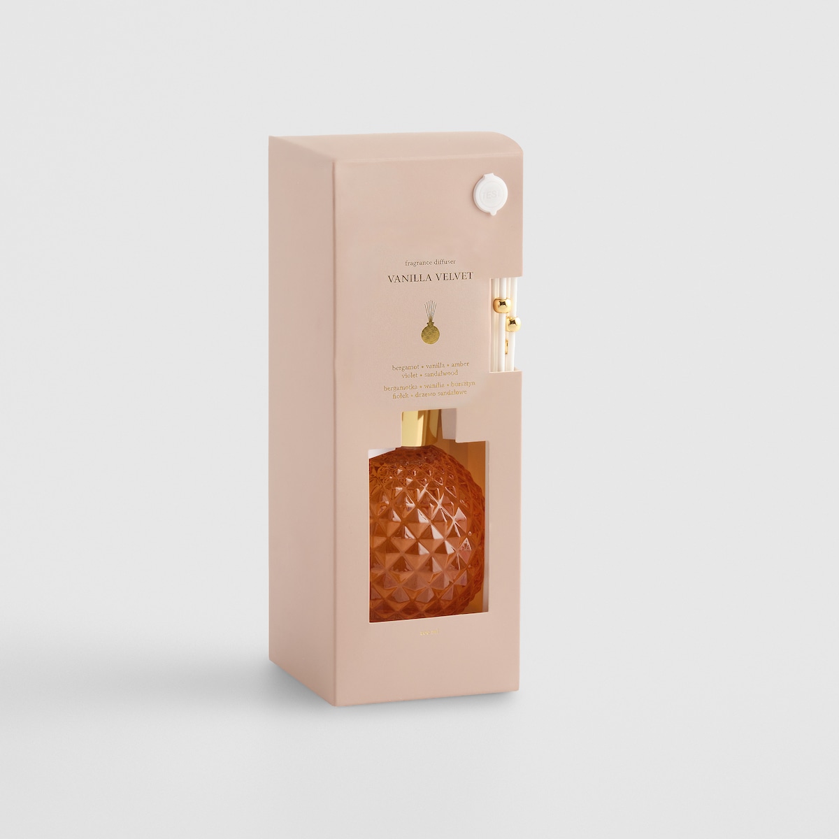 Dyfuzor zapachowy z patyczkami Cristalia 200 ml