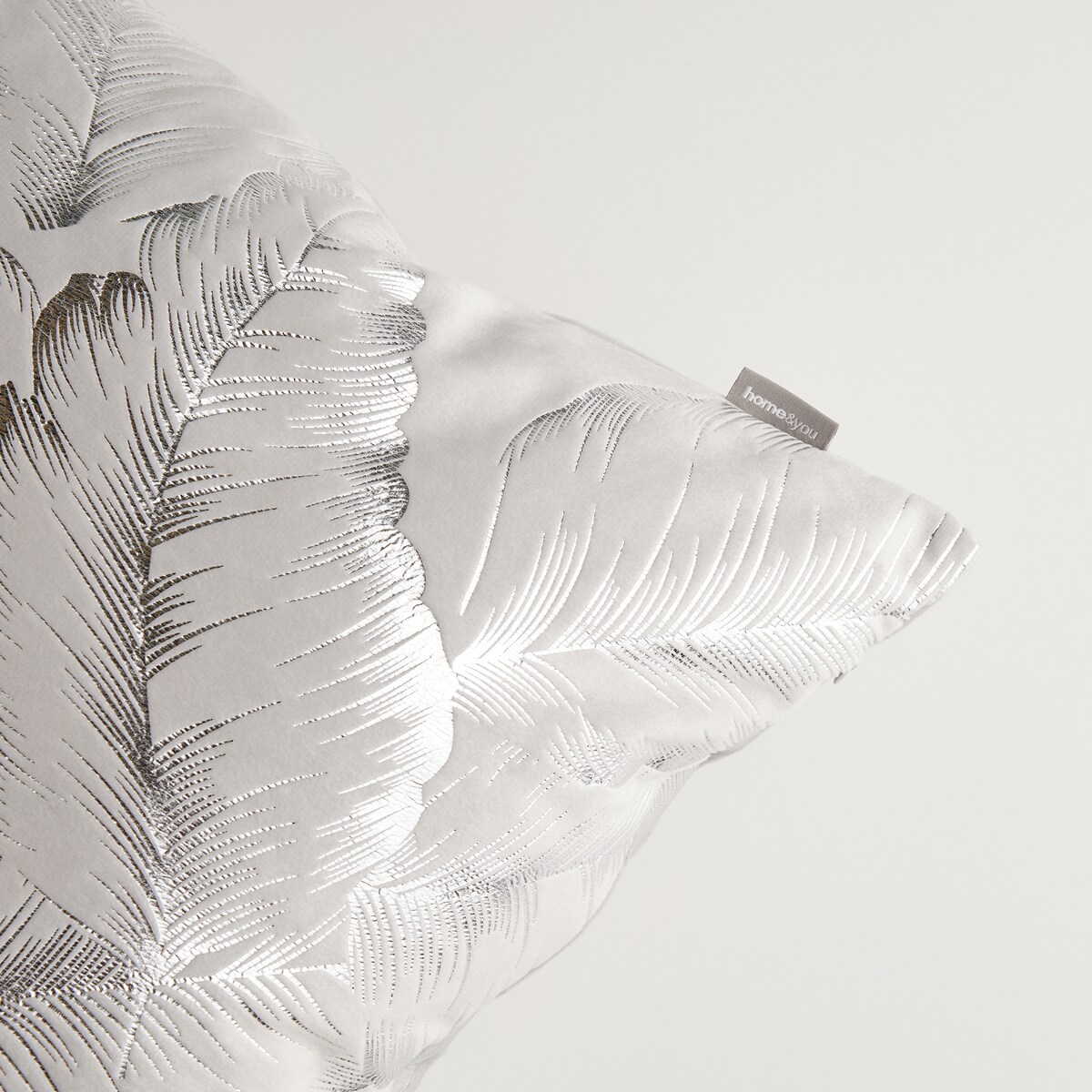 Poszewka z nadrukiem Foglare 45x45 cm z motywem liściastym