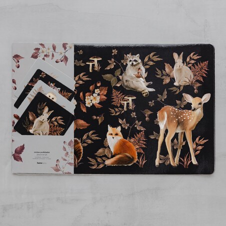 Set Of Decorative Placemats And Coasters Vild 