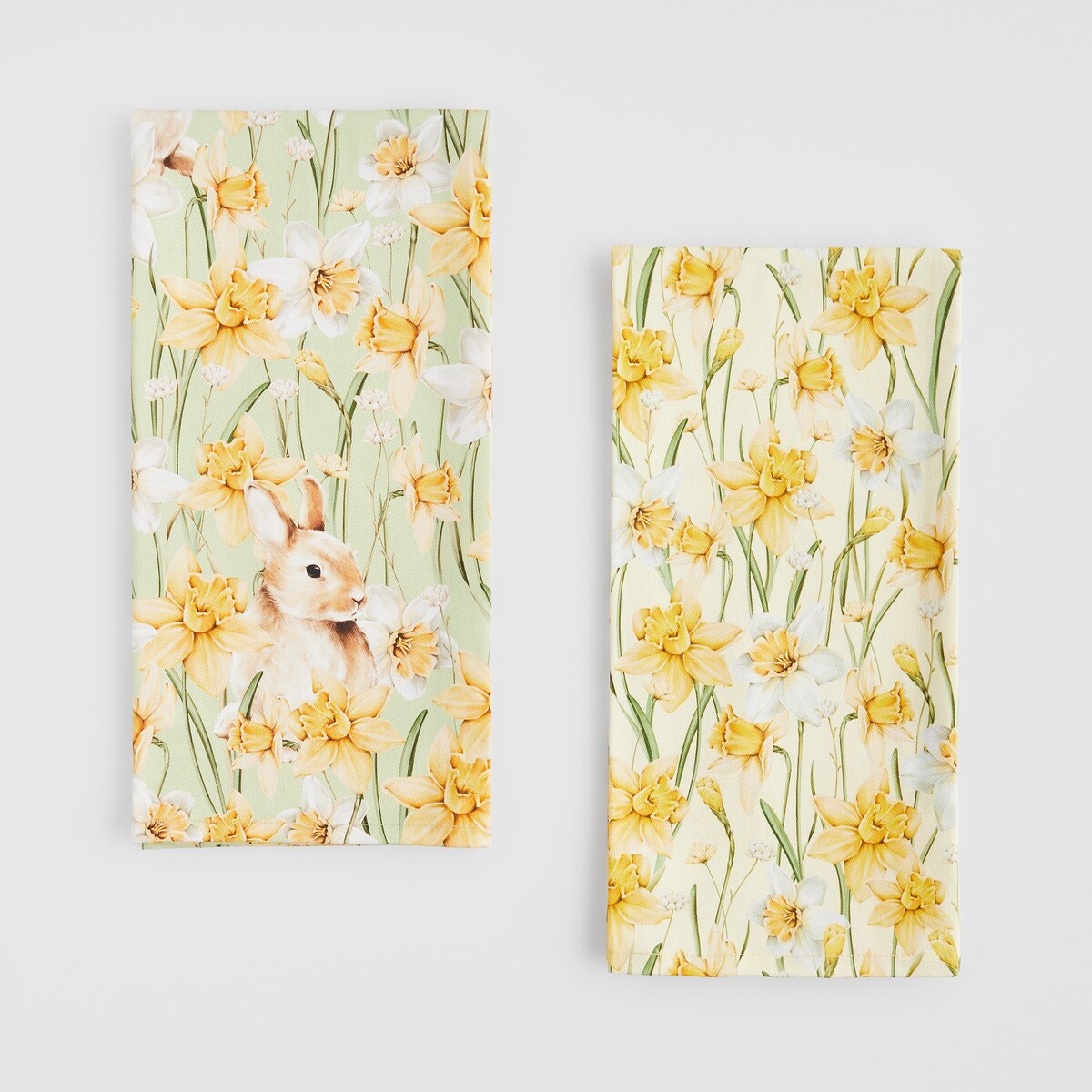 Komplet Ścierek Daffelisbunny 45x65 cm z motywem królika