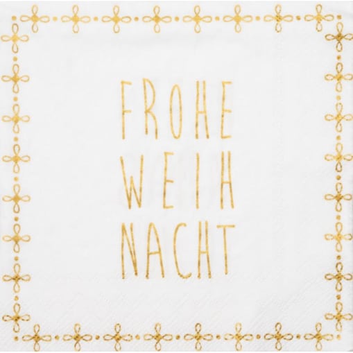 Serwetki Merry Christmas, 33x33 cm, Reader