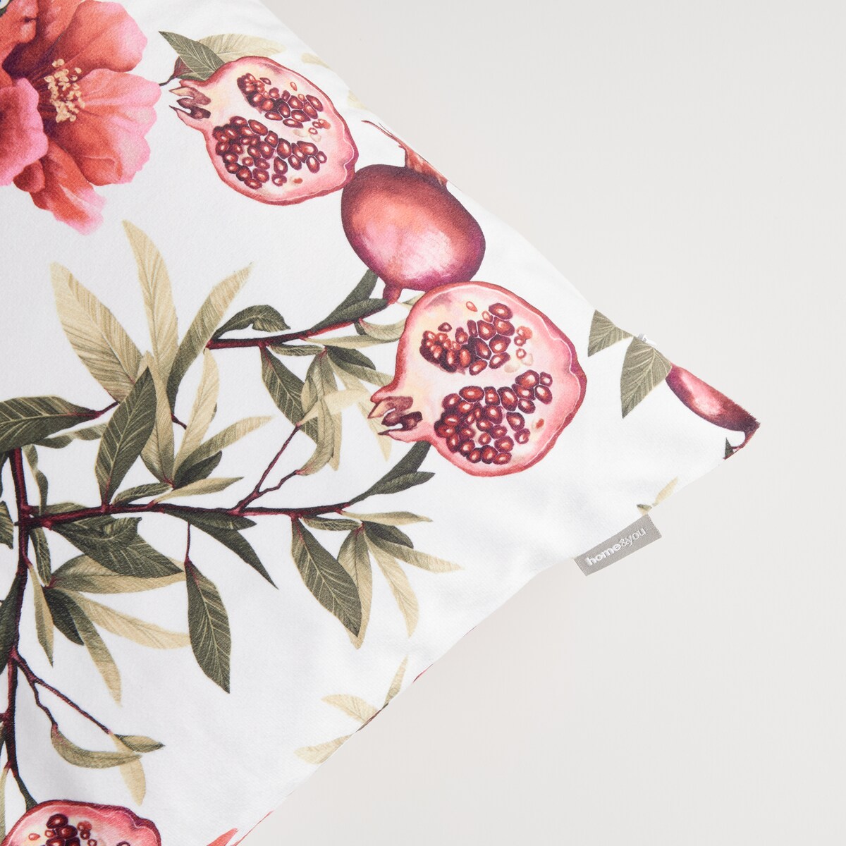 Poszewka Drukowana Granadillo 45x45 cm z motywem owoców