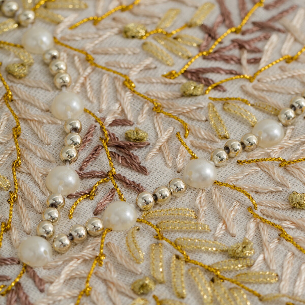 Bieżnik Haftowany Fir 35x180 cm