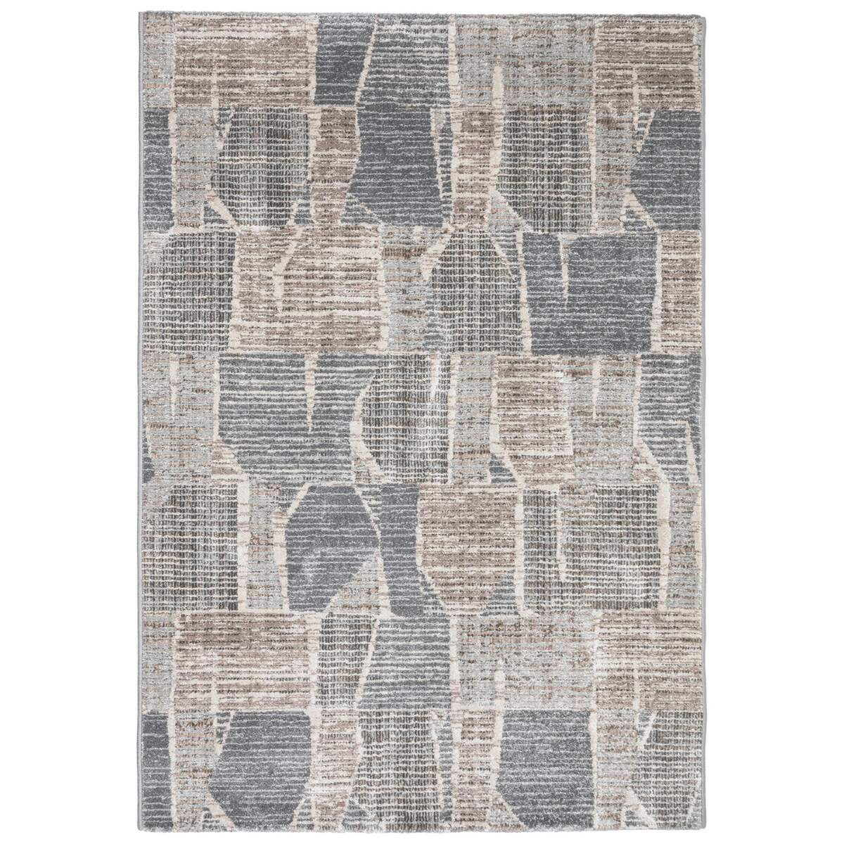 Dywan nowoczesny Avino 120x170 cm e-floor e-floor geometryczny granatowy