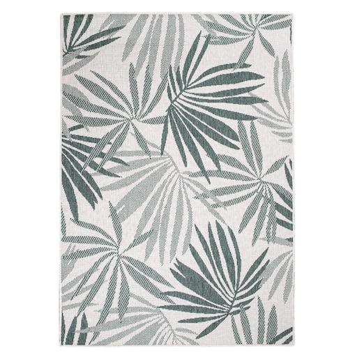 Funkcjonalny dywan na zewnątrz i do wnętrz, dwustronny DUO 57710 Zielony 160x230