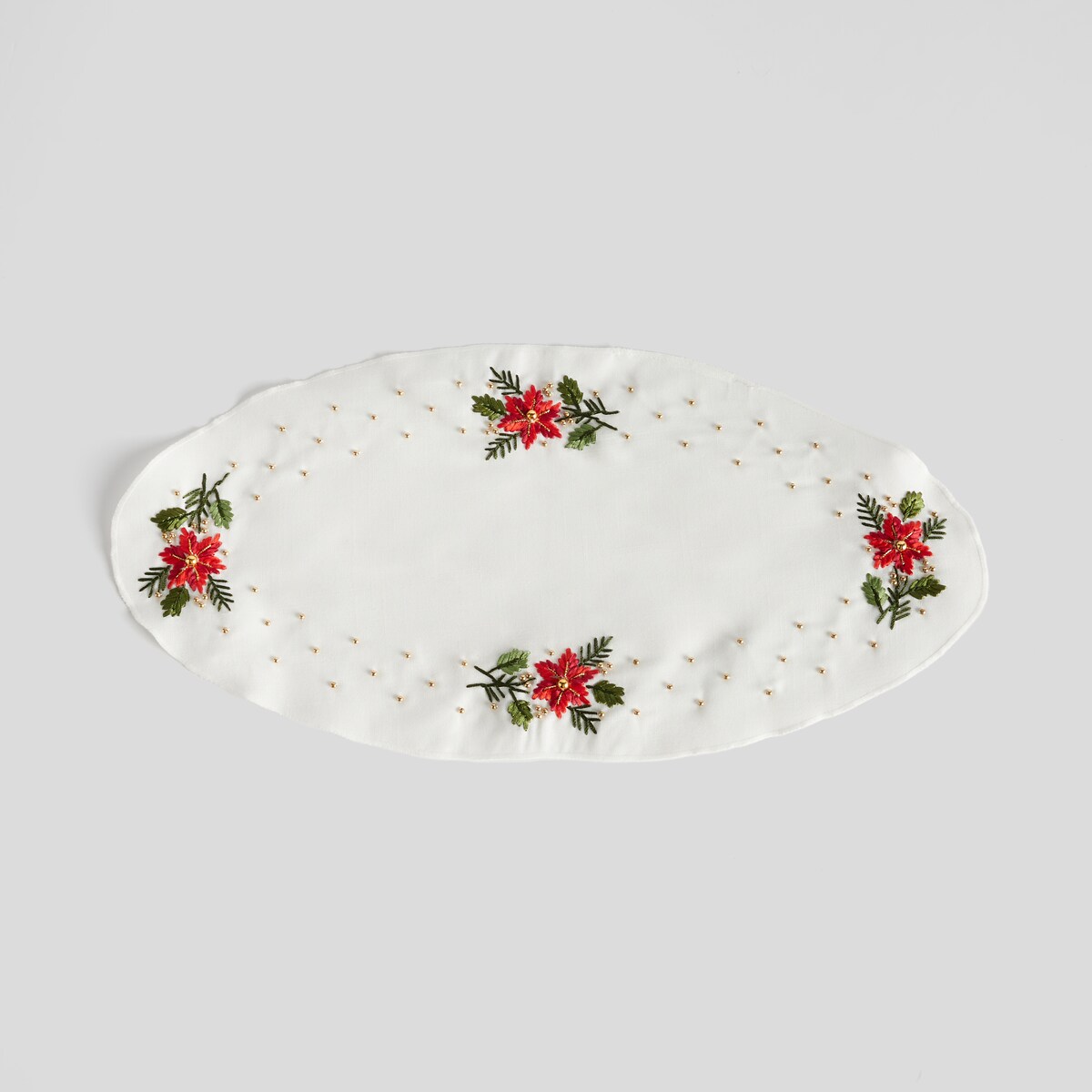 Serwetka Merri 28x58 cm z motywem gwiazdy betlejemskiej