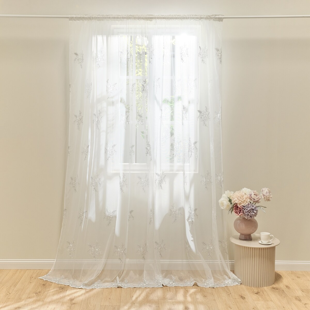 Firana haftowana Castrina 140x280 cm