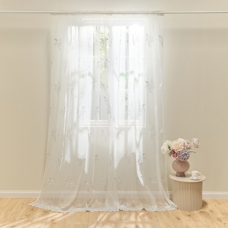 Firana haftowana Castrina 140x280 cm