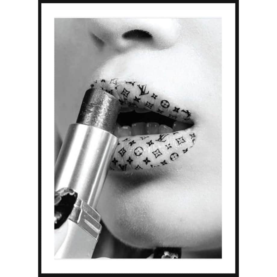 Poster Story, Plakat, Obraz - Szminka Gucci