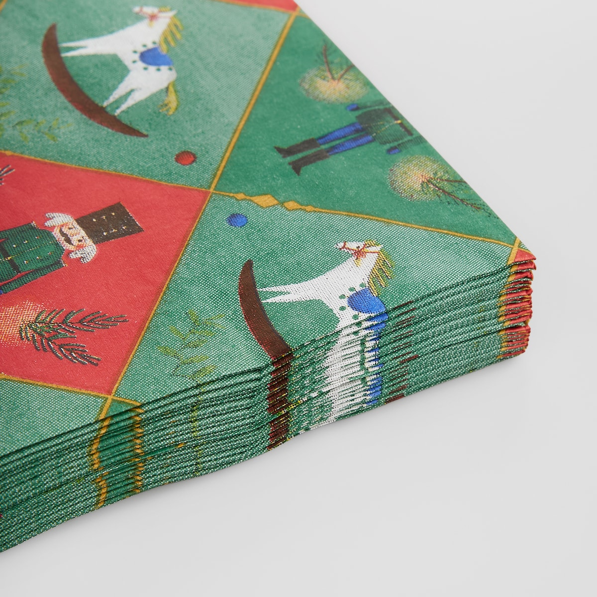 Komplet Serwetek Nutpacher z motywem dziadka do orzechów