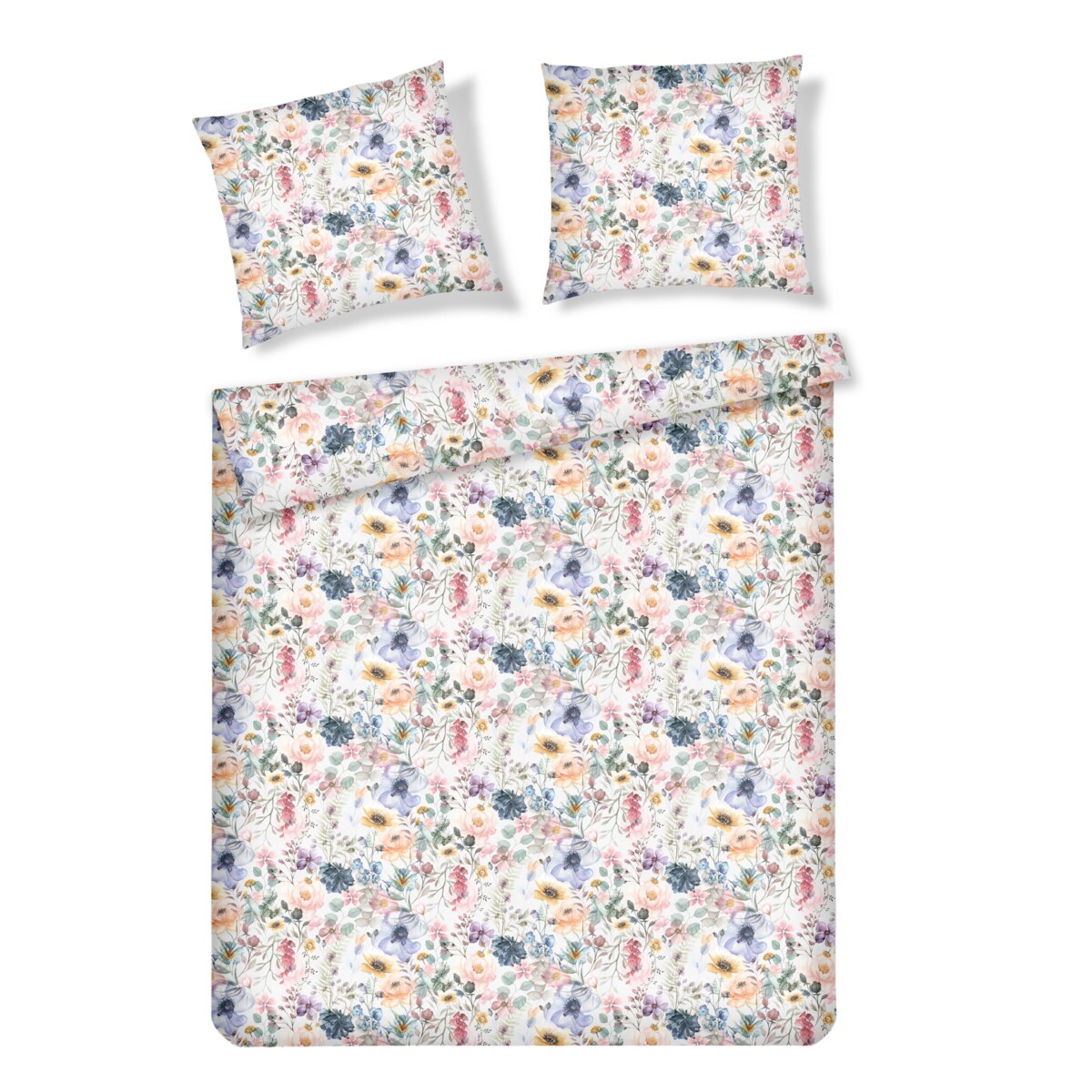 Komplet pościeli z mikrofibry Cossana 200x220 cm z 2 poszewkami 70x80
