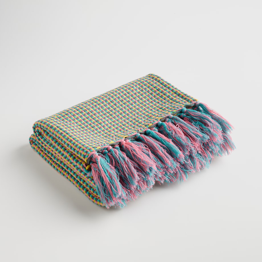 Koc Colorina 127x152 cm w paski