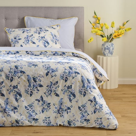 Pościel bawełniana z lamówką Lemondio 160x200 cm