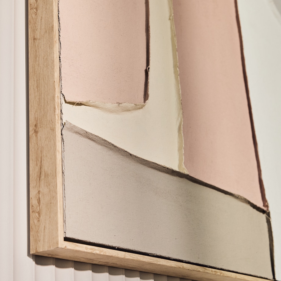 ręcznie zdobiony obraz na płótnie w ramie salviano 80x100