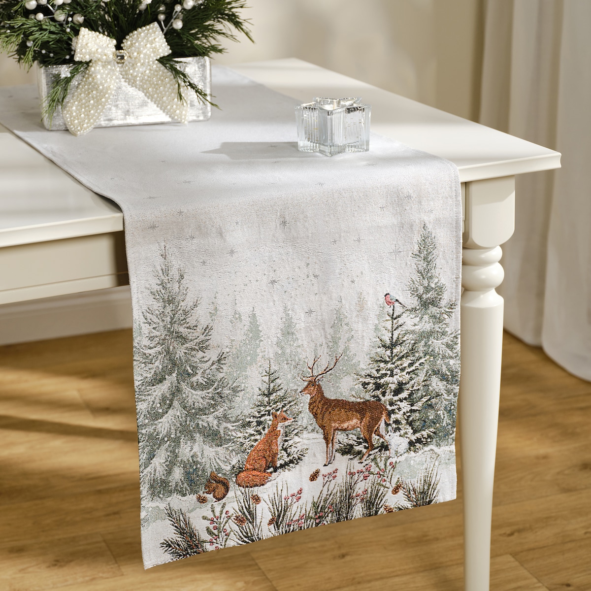 Bieżnik Żakardowy Favrelle 45x180 cm