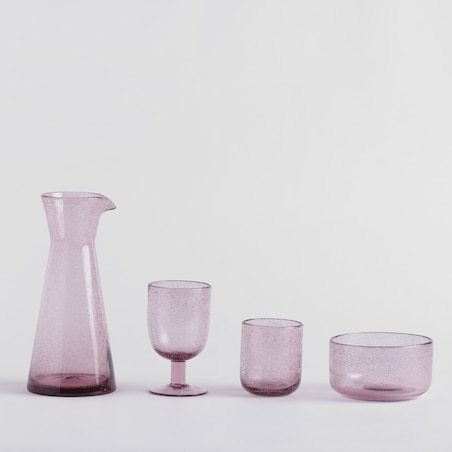 Karafka Bubbly różowa