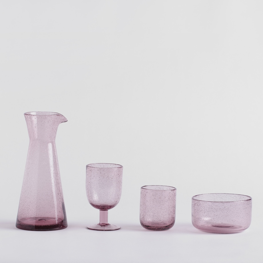 Karafka Bubbly różowa